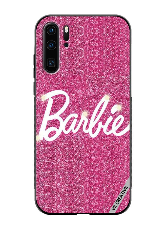 VR CREATIVE Protective Case Cover For Huawei P30 Pro Sparkling Barbie Design Multicolour - Image 1