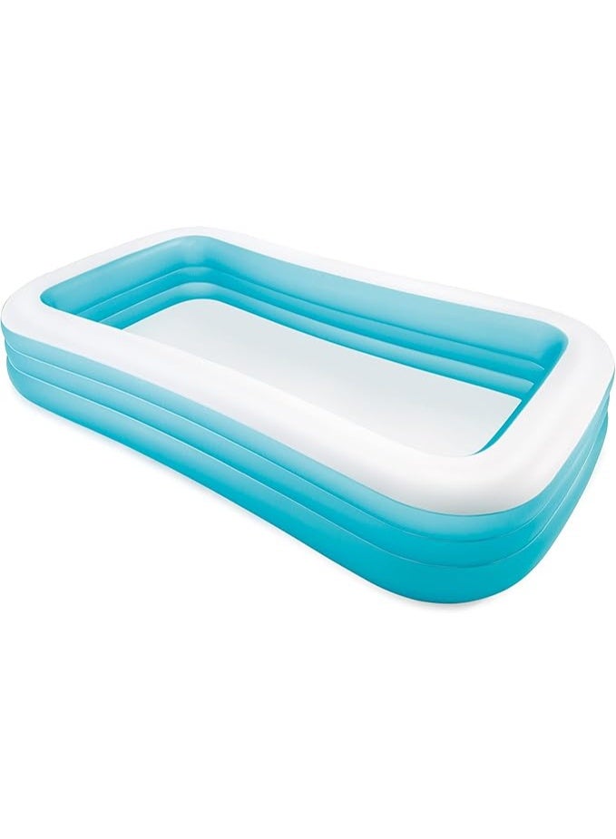 Intex SWIM CENTER™ Family Pool, Rectangular Inflatable Pool, Ages 6+, Model 58484 - Image 2