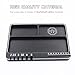 HOPLEX RC Magnetic Tray High Strength Aluminium Alloy Magnetic Screw Tray with Magnetic Pad for RC Model Toy Repair Magnetic Mat Electronic Repair Kit Tool Organizer - Image 4