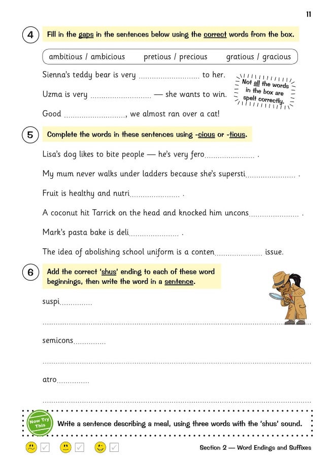 null - KS2 English Year 6 Spelling Targeted Question Book (with Answers) - Image 1