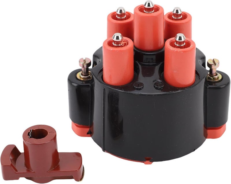 Keenso Distributor Cap And Rotor Kit, 0001584902 0001583931 0001584231 with ABS Plastic for 190 W201 COUPE C124 G KLASSE W460 W461 W463 KOMBI S124 - Image 1