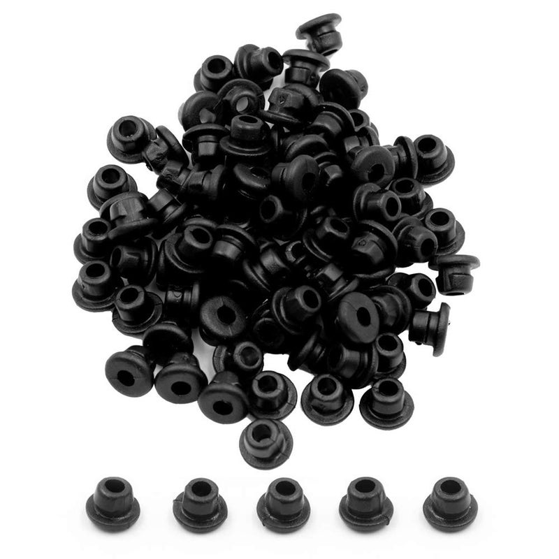 Autdor Tattoo Grommets - Autdor 300Pcs Tattoo Rubber Grommets Soft Silicone Tattoo Grommets Nipples for Tattoo Armature Bar Supply Tattoo Accessories Tattoo Supplies - Image 1