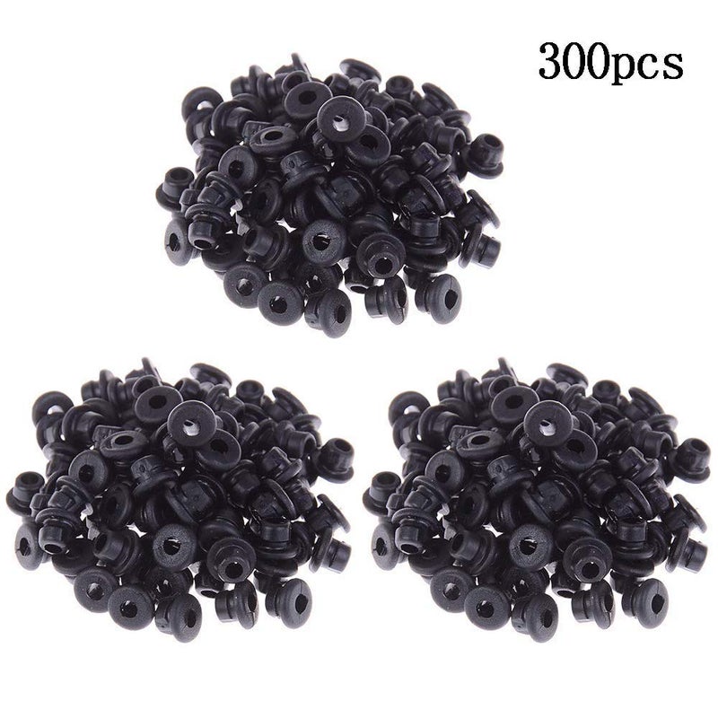 Autdor Tattoo Grommets - Autdor 300Pcs Tattoo Rubber Grommets Soft Silicone Tattoo Grommets Nipples for Tattoo Armature Bar Supply Tattoo Accessories Tattoo Supplies - Image 5
