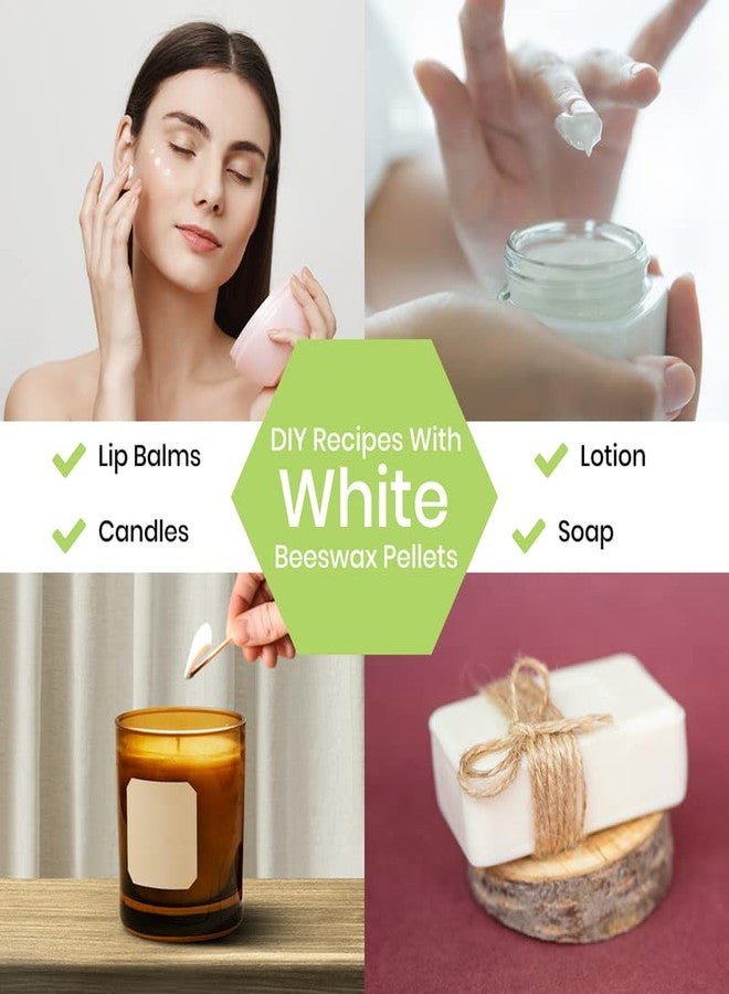 Soapeauty White Beeswax Pastilles | 100% Natural Cosmetic Grade Beeswax Pellets for Lip Balm, Skincare, Hair Care & Candle Making | 4 oz - Image 5