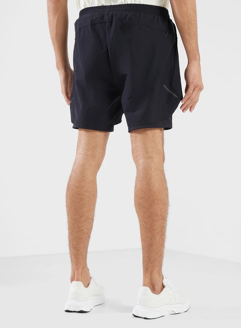 SQUATWOLF 2In1 T-Dry Shorts