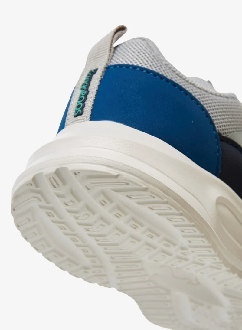 kangaROOS GREY Boys' Panelled Sports Shoes with Hook and Loop Closure for Men | Best Price UAE