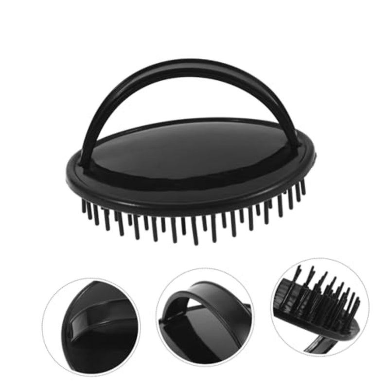 8-Pack Hair Scalp Massager Comb Set Silicone Shampoo Brush Scalp Scrubber for Shower Use Wet Dry Dandruff Control Itch Relief and Circulation Boost - Image 2