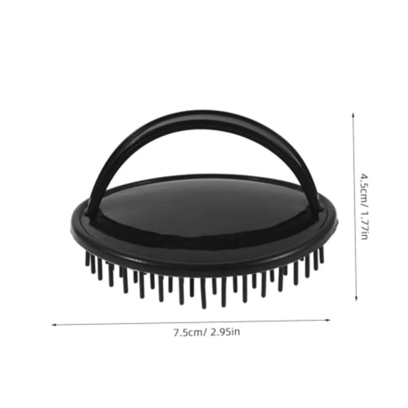 8-Pack Hair Scalp Massager Comb Set Silicone Shampoo Brush Scalp Scrubber for Shower Use Wet Dry Dandruff Control Itch Relief and Circulation Boost - Image 3