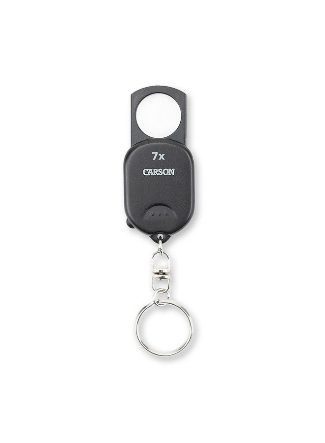 Carson Clip & View Pop-Up Retractable 7X Aspheric Keychain Magnifier (GN-70) - Image 2