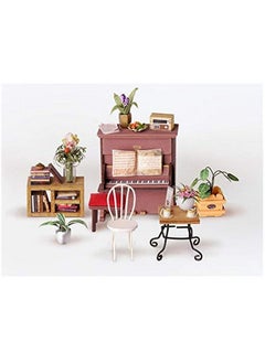 Rolife Diy Miniature Dollhouse Kit Coffee House Wooden Mini House Crafts Diy Model Kits Christmas Birthday Gifts For Boys Girls Women Friends (Simon'S Coffee)  - Image 4