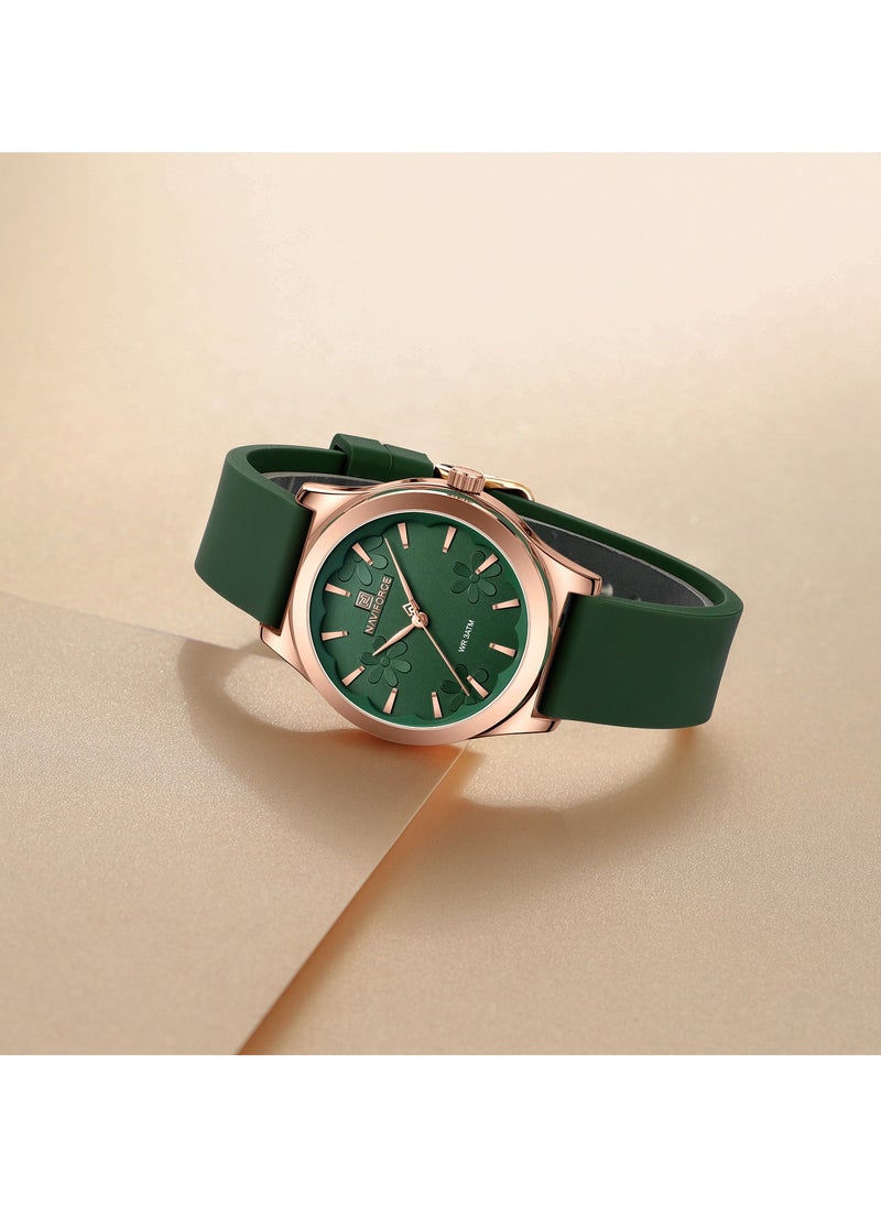 NAVIFORCE - Elegant Analog Watch with Stylish Dial Design Durable Strap Water Resistant Timepiece for Everyday and Formal Wear - Image 1