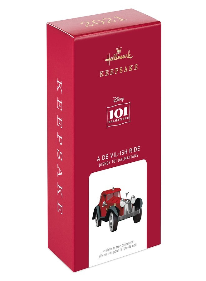 Hallmark Keepsake زينة عيد الميلاد التذكارية من هولمارك لعام 2021، ديزني 101 كلب مرقش: رحلة شيطانية - Image 3