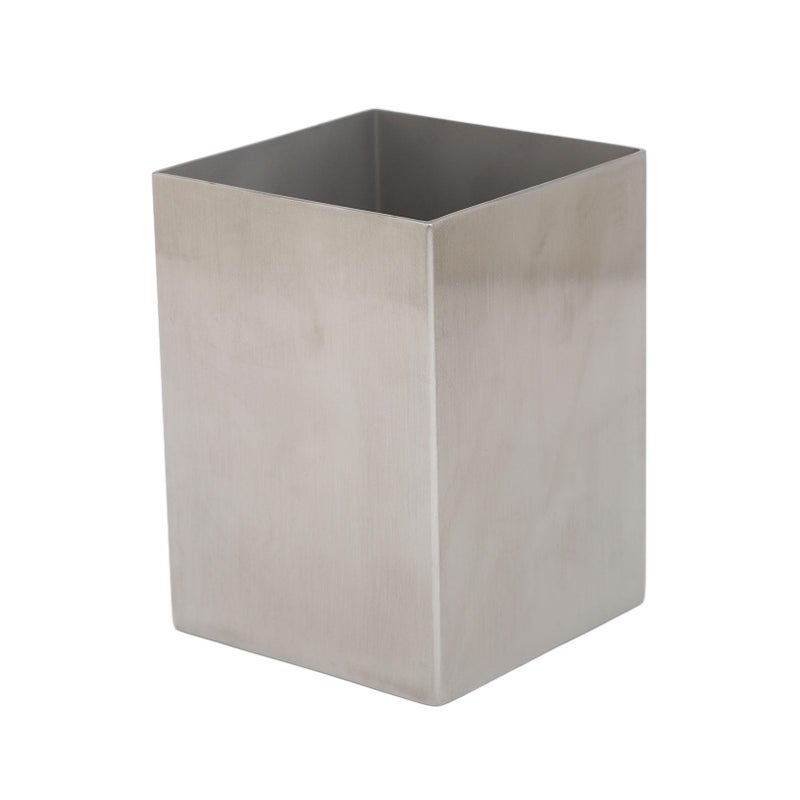 304 Stainless Steel Pencil Holder Rectangular Desk Organizer Rustproof Office School Storage - Image 2