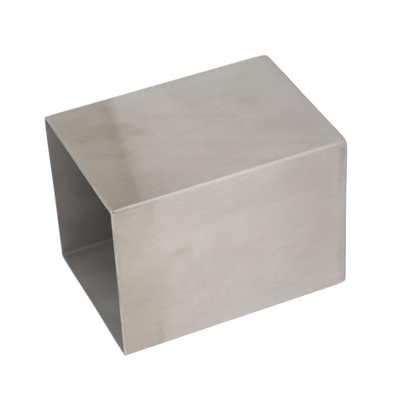 304 Stainless Steel Pencil Holder Rectangular Desk Organizer Rustproof Office School Storage - Image 5
