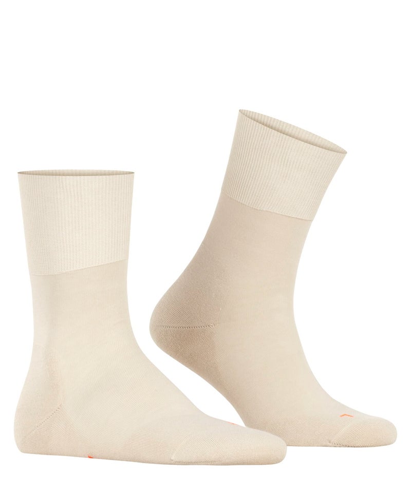 FALKE Unisex Run Socks, Light Cushion, Sporty, Classic Athleisure, Lightweight, Breathable, Skin-Friendly, Cotton, Beige (Nature 4000), 10.5-11.5, 1 Pair - Image 4