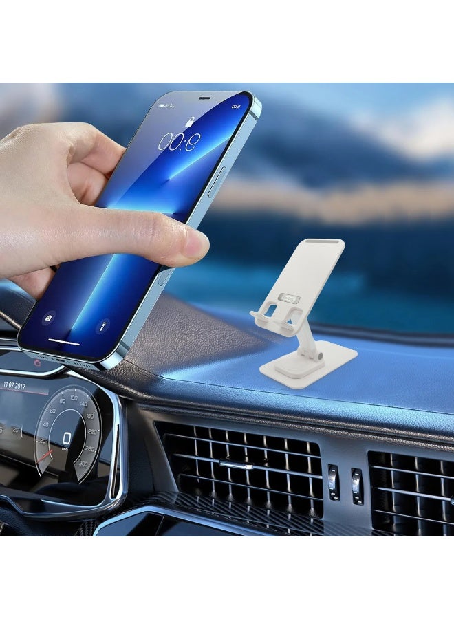 GO-DES Desktop Mobile Stand GD-HD771 – Adjustable Angle, Non-Slip Silicone Panel, Strong Base Support, Foldable Phone Holder for Home/Office/Car GD-HD771 - Image 5