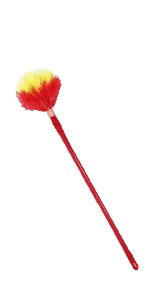 Truvic Multicolour Roulie Jala Plastic Dry Broom