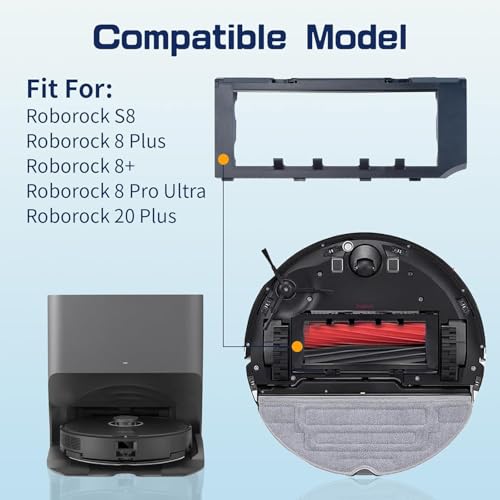 Chuancheng Main Brush Cover for Roborock S8 S8PLUS S8+ S8 Pro Ultra G20 Plus Sweeping Robot Roller Brush Cover Replacement Accessories - Image 2