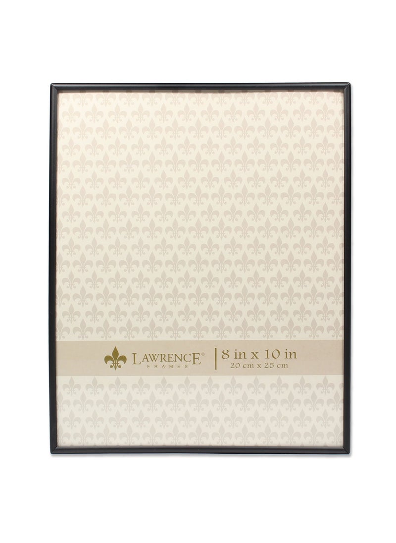 Lawrence Frames Lawrence Frames 8x10 Simply Black Picture Frame 