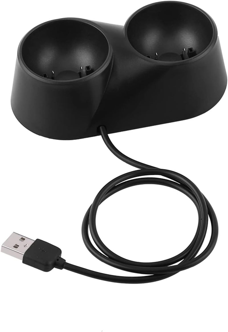 klarako vr Move Controller,Psvr Move Controller ,Dual Charger Dock Charging Station Stand For VR Remote Controllers - Image 1