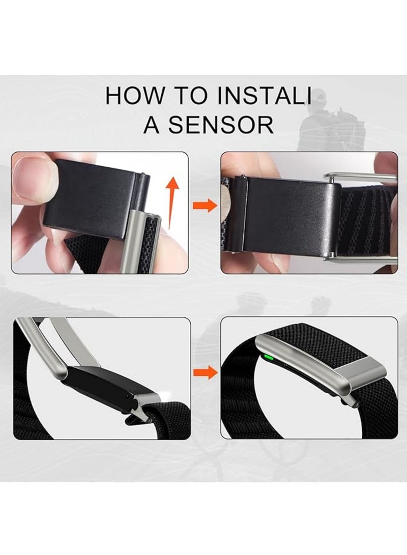 اووكاي سوار بديل من النايلون المرن متوافق مع جهاز تتبع اللياقة البدنية Whoop 5.0 القابل للارتداء، ملحقات للرجال والنساء، سوار معصم عصري قابل للتعديل، قابل للتنفس، مريح وسهل الاستخدام (أسود) - Image 5