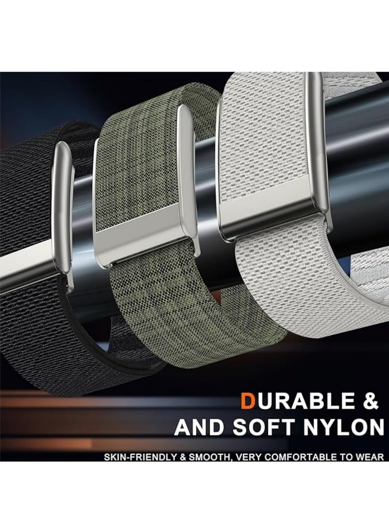 اووكاي سوار بديل من النايلون المرن متوافق مع جهاز تتبع اللياقة البدنية Whoop 5.0 القابل للارتداء، ملحقات للرجال والنساء، سوار معصم عصري قابل للتعديل، قابل للتنفس، مريح وسهل الاستخدام (أسود) - Image 4