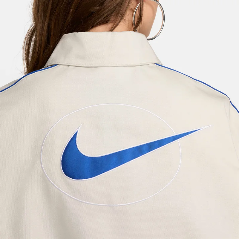 Nike White Women's Sportswear Street Jacket for Women | Best Price UAE