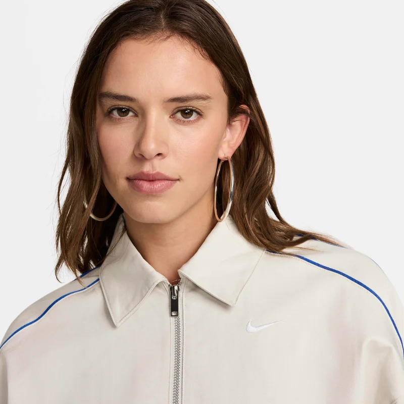 Nike White Women's Sportswear Street Jacket for Women | Best Price UAE