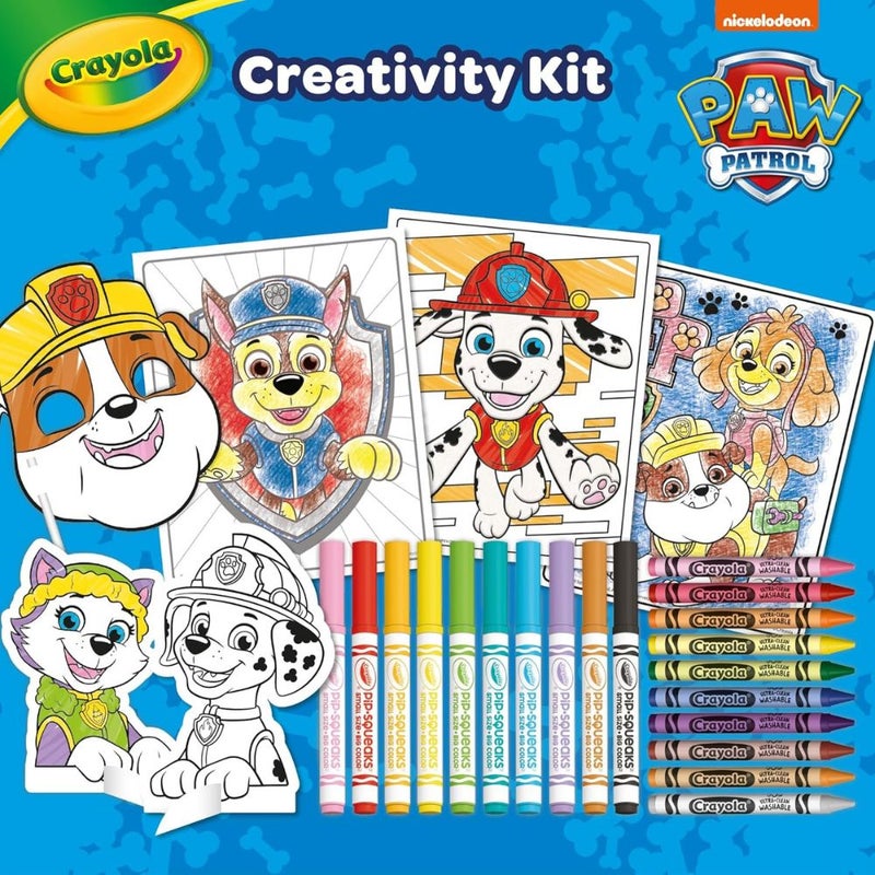 Crayola - Paw Patrol 5 in 1 Activity Creative Set with Colouring Pages | Ideal Gift for Boys and Girls, from 4 for birthdays, holidays, and all occasions | Suitable from 4 years - Image 5