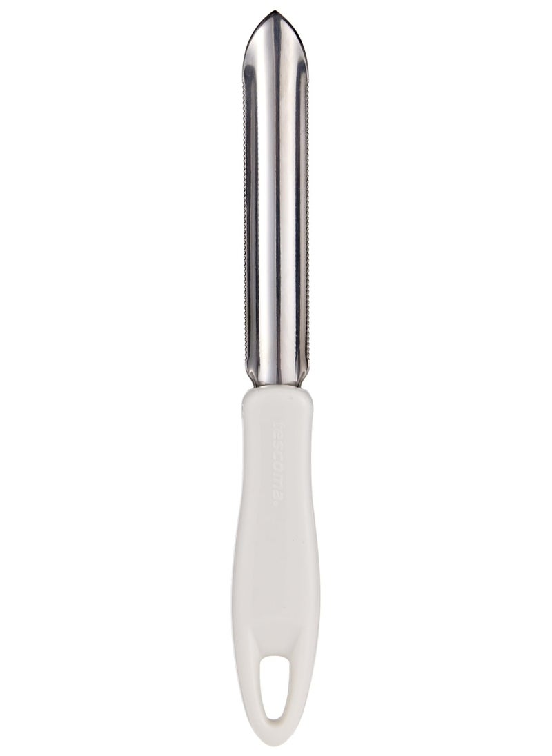 tescoma - Zucchini Corer Presto Multi-Colour  Stuffed Zucchini Corer Zucchini Squash Vegetable Corer Stainless Steel Core Remover Tool 27X5.5X1.7 Cm - Image 1