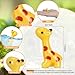 Simgoing 50 Pcs Mini Resin Giraffe Figurine Tiny Giraffe Resin Ornaments for Garden Home Decoration Zoo Animal Micro Landscape Ornaments Kit Fairy Accessories Party Gifts Classic - Image 4
