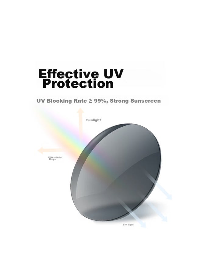 MIJIA Xiaomi Foldable Polarized Sunglasses, Square Frame, For Men And Women, Driving Sunglasses, Uv Protection, Ultra-Light Glasses, Matte Black - Image 5