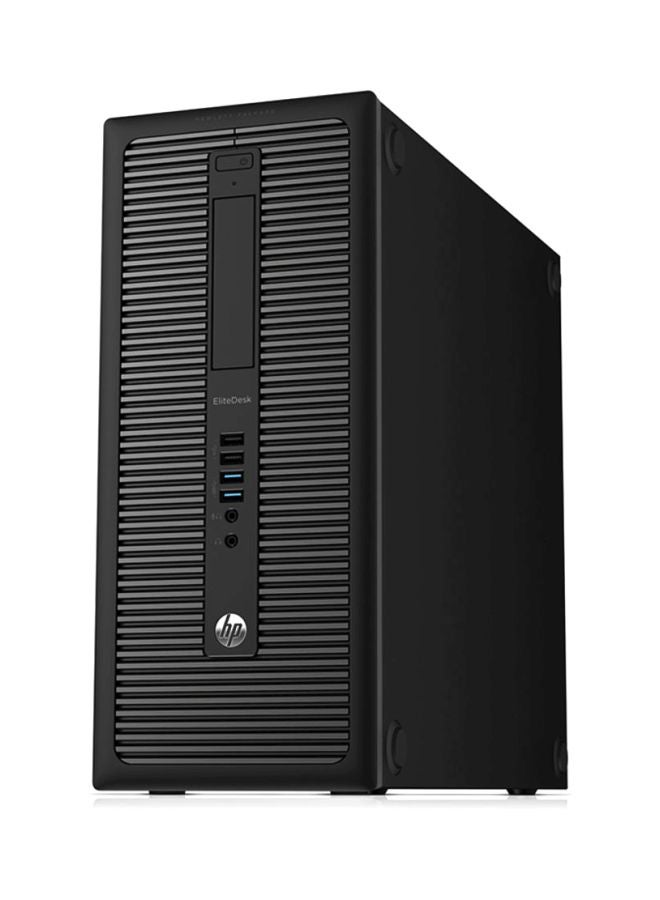 HP كمبيوتر شخصي بصندوق عمودي طراز ELITE-800 G1-J7C54EA-TWR بمعالج كور i5/ذاكرة وصول عشوائي سعتها 5 جيجابايت/محرك أقراص ثابت سعته 500 جيجابايت/ بطاقة رسوميات مدمجة ولوحة مفاتيح وماوس أسود - Image 4
