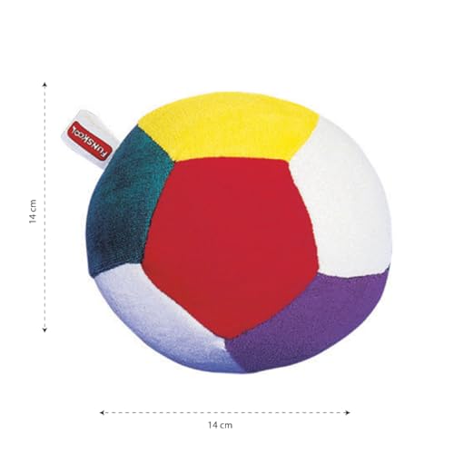 giggles Funskool Giggles - Soft Ball , Stuffed soft toy, multicolour, 6 months & above, Infant and Preschool Toys - Image 2