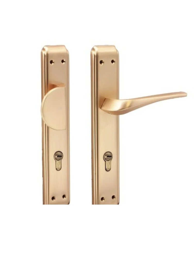 Lozan LOZAN Premium Interior Door Handle | Classic Design – Reversible Left/Right (Based on Handle Direction) | Easy Installation – Fits 40mm+ Locks | High-Quality  Craftsmanship | Elegant Style for a Luxurious Entryway 