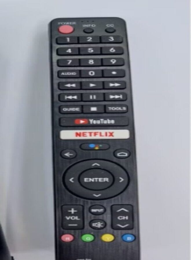 Zaboon Remote Control For Sharp Netflix Lcd Tv Remote Control With Google Search