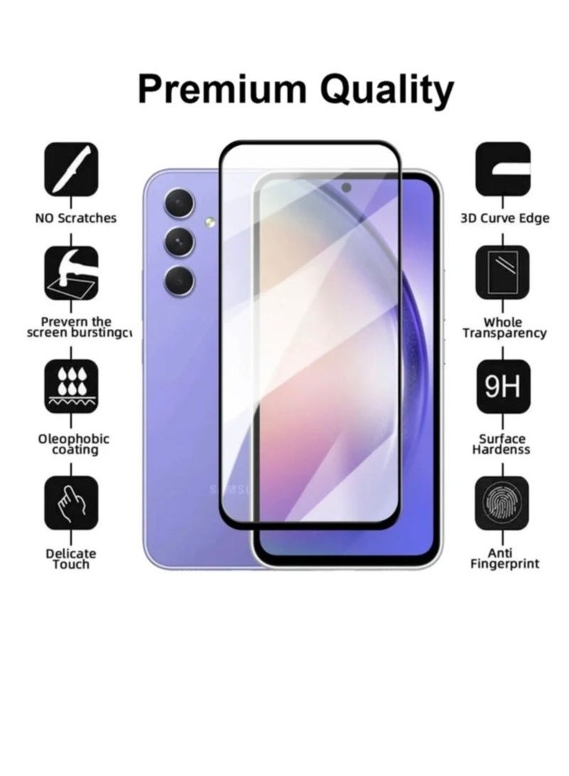 يوارب كينج واقي شاشة زجاجي مقوى لهاتف Samsung Galaxy A55 - Image 2