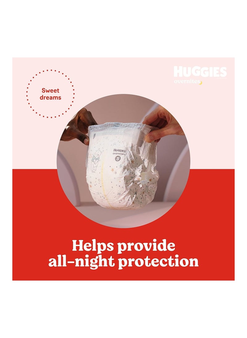 HUGGIES Overnites Size 3 Overnight Diapers 16 - Image 2
