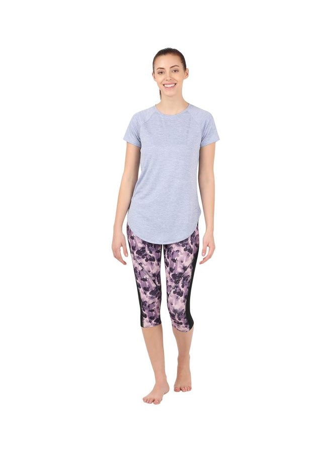 JOCKEY - Jockey MW62 Women Microfiber Fabric Relaxed Fit Solid Curved Hem Styled Half Sleeve T Shirt with Stay Fresh Treatment - Image 1