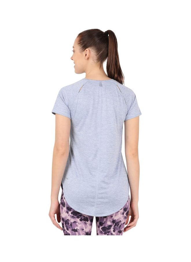 JOCKEY - Jockey MW62 Women Microfiber Fabric Relaxed Fit Solid Curved Hem Styled Half Sleeve T Shirt with Stay Fresh Treatment - Image 1