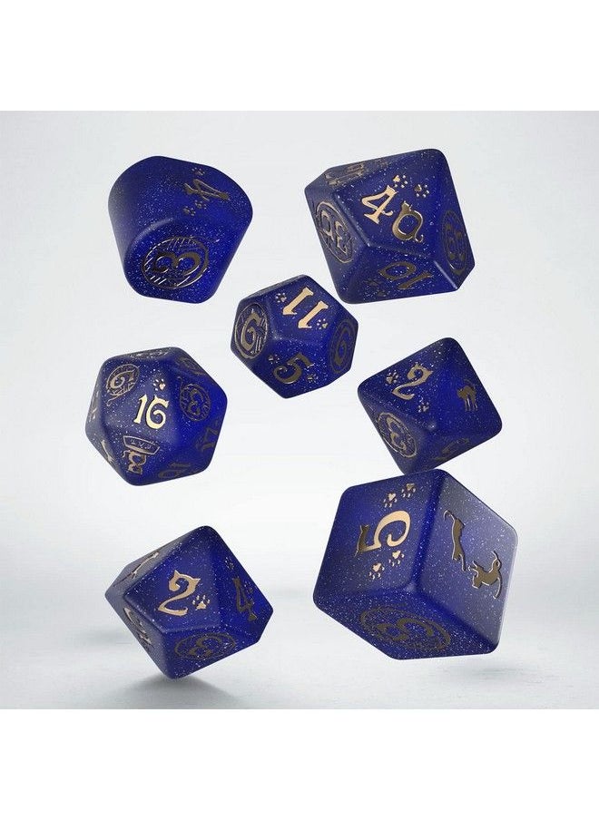 Q WORKSHOP - Cats Modern Dice Set Meowster - Image 1