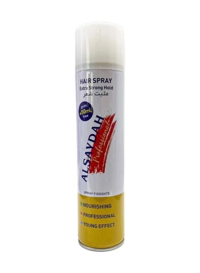 Hairspray that holds hair in place for a long time