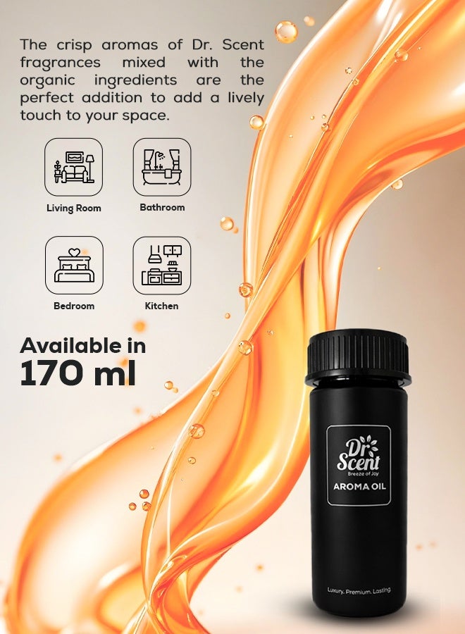 دكتور سينت د. سنت ديفيوزر زيت العطر - رويالتي | مزيج فاخر من الزيوت العطرية مع الفواكه الحلوة المختلطة، التفاح، ديوبيري، ونغمات العنبر والمسك | يخلق أجواء أنيقة. - Image 3