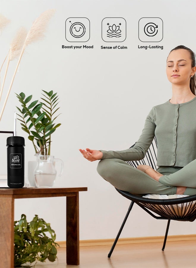 دكتور سينت د. سنت ديفيوزر زيت العطر - رويالتي | مزيج فاخر من الزيوت العطرية مع الفواكه الحلوة المختلطة، التفاح، ديوبيري، ونغمات العنبر والمسك | يخلق أجواء أنيقة. - Image 5