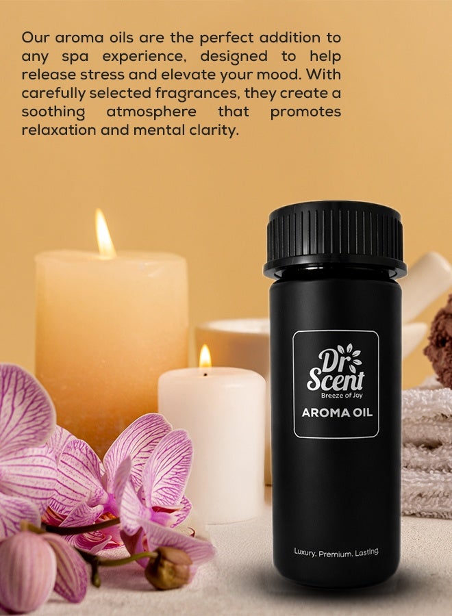 دكتور سينت د. سنت ديفيوزر زيت العطر - رويالتي | مزيج فاخر من الزيوت العطرية مع الفواكه الحلوة المختلطة، التفاح، ديوبيري، ونغمات العنبر والمسك | يخلق أجواء أنيقة. - Image 2