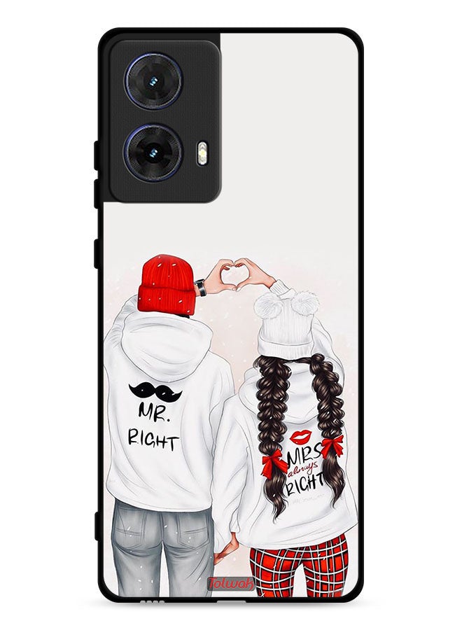 Tolwak Motorola Moto G85 5G Protective Case Cover Right And Always Right  - Image 1