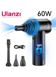 Ulanzi Ulanzi 60W Adjustable Powerful Electric Air Duster Protable Air Duster for Camera Computer Keyboard Car 100000 RPM Air Duster  - Image 1