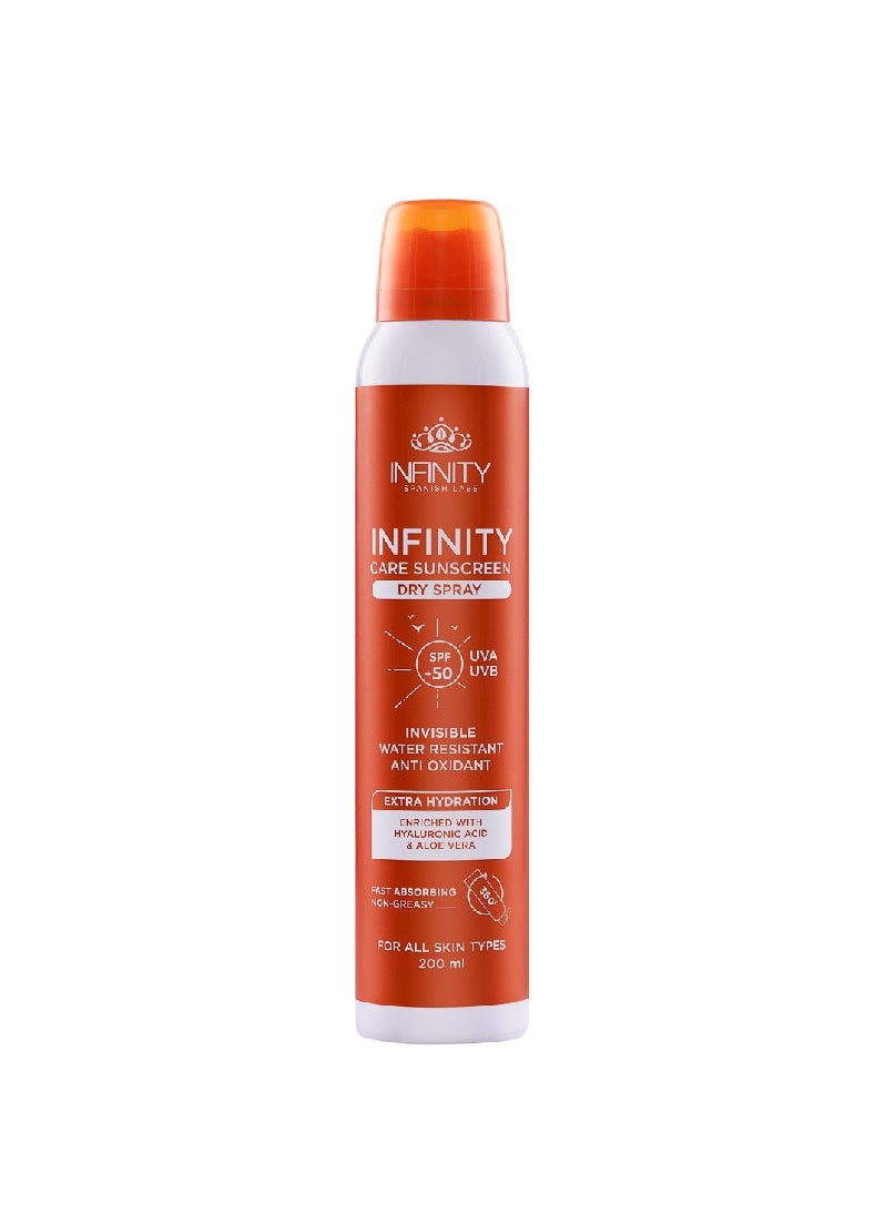 Infinity Infinity Care sunscreen Dry Spray SPF50+  - Image 1