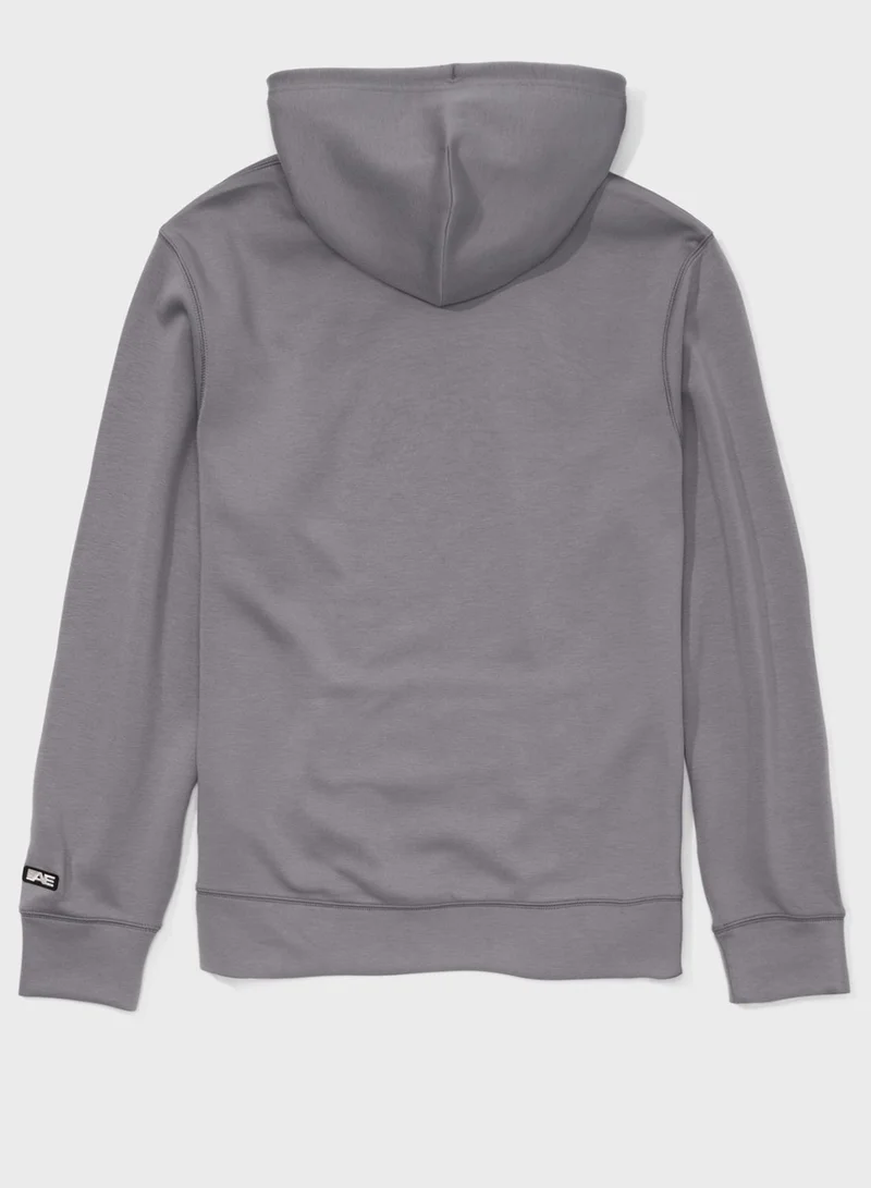 American Eagle Slogan Hoodie