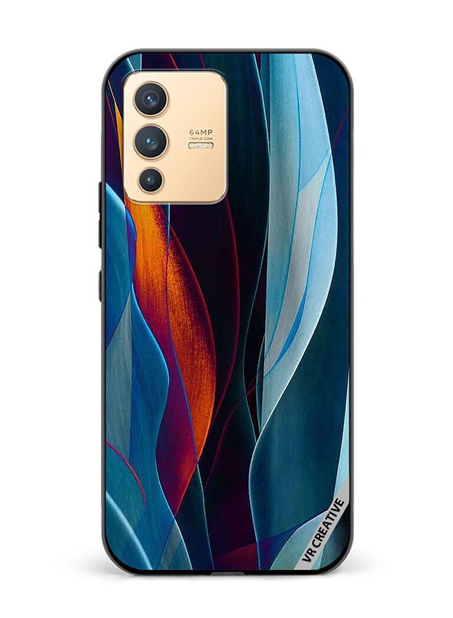 VR CREATIVE Protective Case Cover For Vivo V23 5G Texture Design Multicolour - Image 1